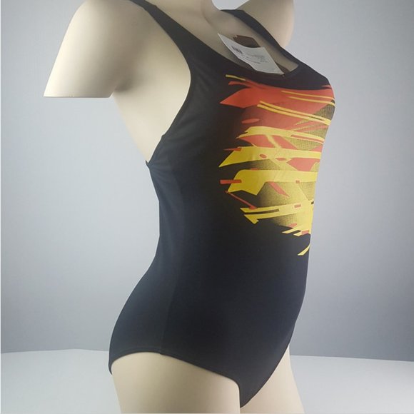 Trinys Women's Brazilian One Piece Swimsuit with Cap - Picture 3 of 12